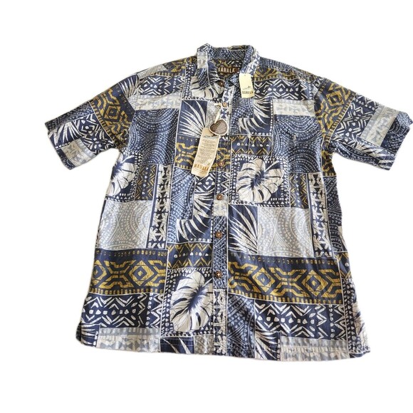 Kahala 1936 New With Tags Bali Hawaiian Shirt Made In Hawaii Men Size Large - Picture 7 of 16
